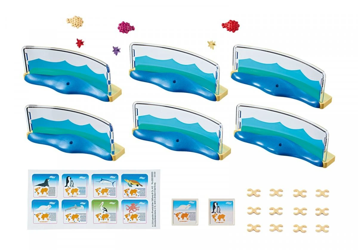 PLAYMOBIL Family Fun, Jūros muziejaus korpusas (nusidėvėjusi dėžutė)