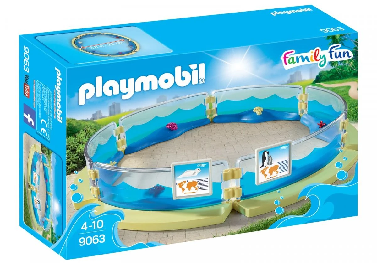 PLAYMOBIL Family Fun, Jūros muziejaus korpusas (nusidėvėjusi dėžutė)