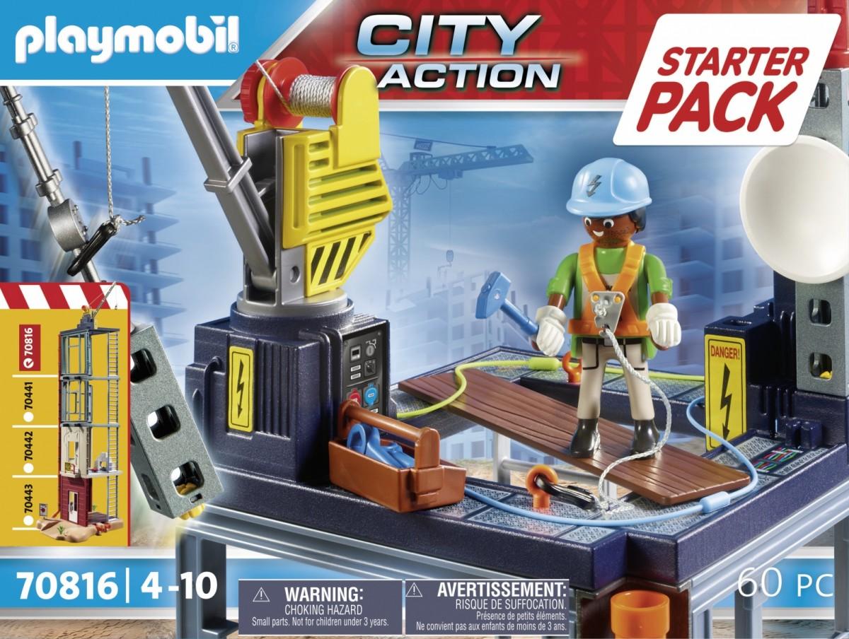 70816 PLAYMOBIL® City Life, Statybų aikštelė