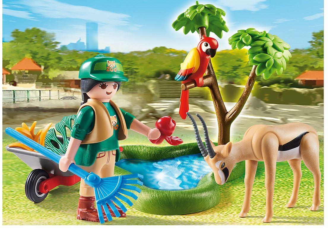 70295 PLAYMOBIL® Family Fun Zoologijos sodo darbuotoja