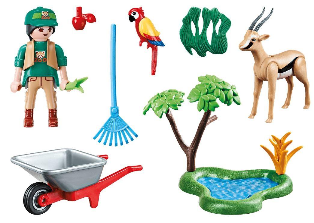 70295 PLAYMOBIL® Family Fun Zoologijos sodo darbuotoja