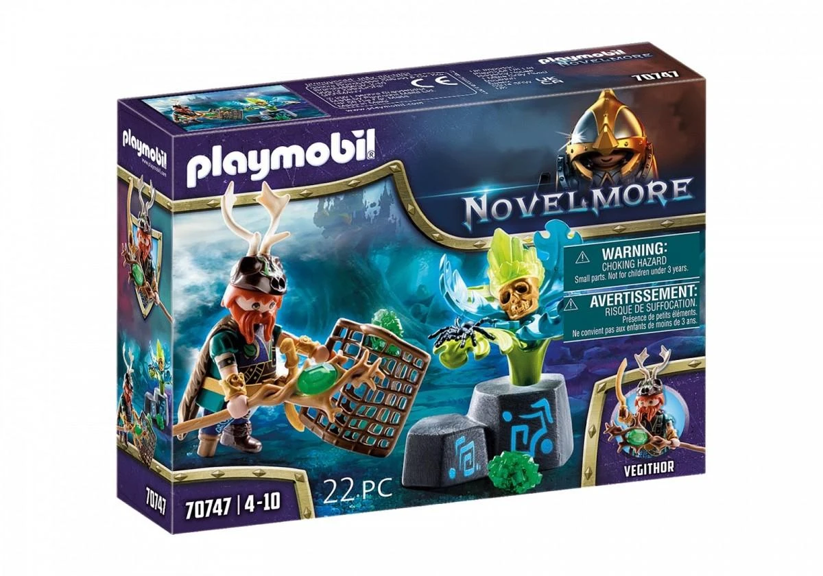 Playmobil Novelmore Violet Vale – Plant Wizard (70747)