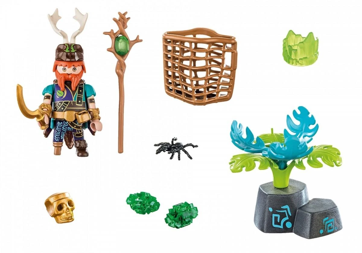 Playmobil Novelmore Violet Vale – Plant Wizard (70747)