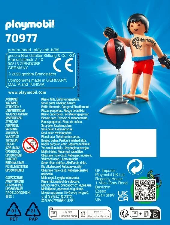 Playmobil Figūrėlė Playmo-Friends 70977 Kick bokser