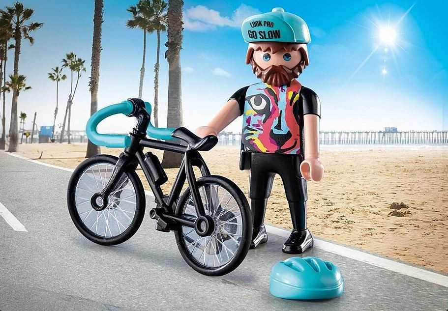 PLAYMOBIL SPECIAL PLUS Dviratininkas Paul 71478