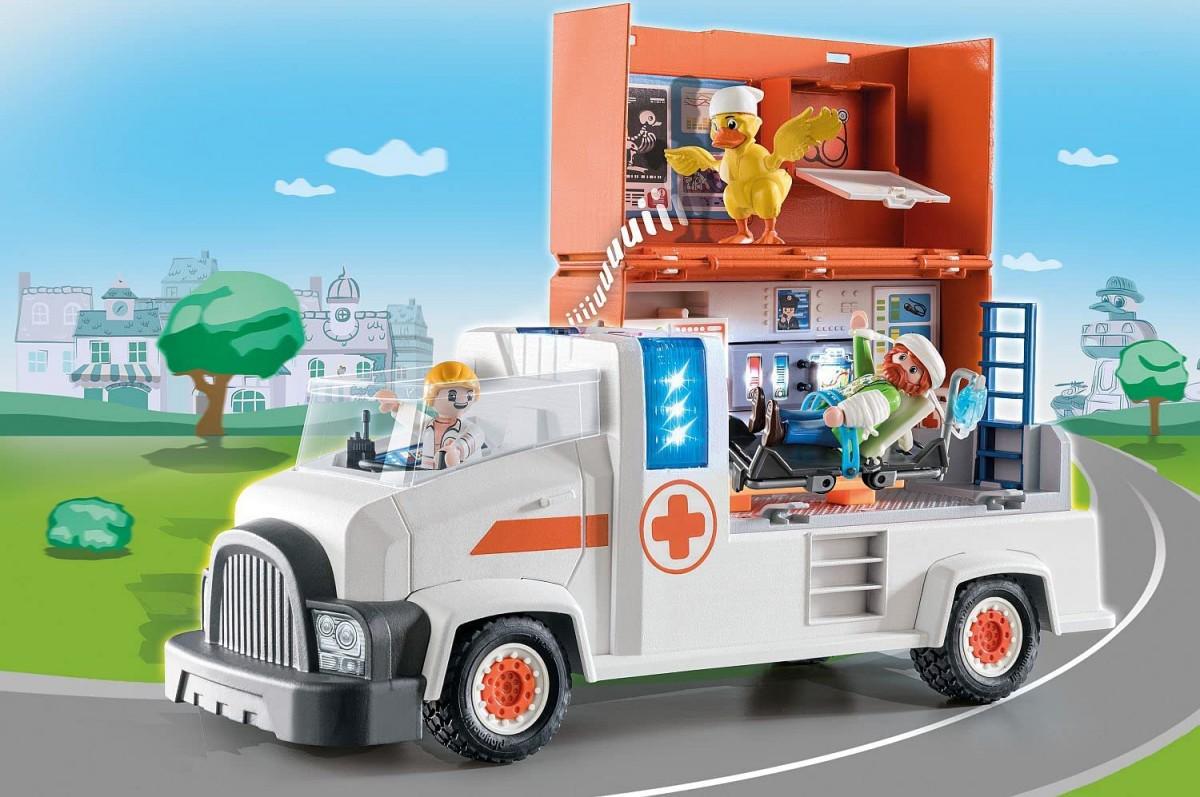 Playmobil Rinkinys figūrėlės ANTIS ON CALL 70913 Važiuoklė greitoji pagalba
