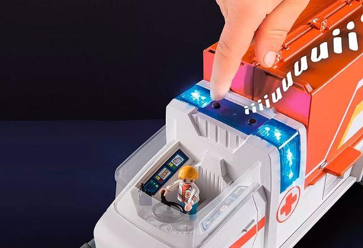 Playmobil Rinkinys figūrėlės ANTIS ON CALL 70913 Važiuoklė greitoji pagalba