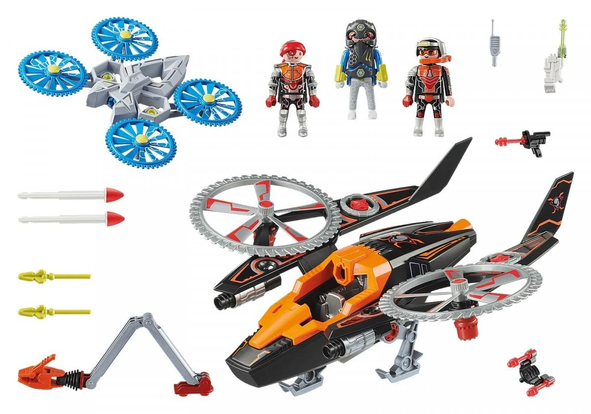 Playmobil konstruktorius - Galaktikos piratų sraigtaspranis