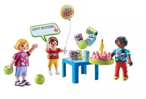 „Playmobil“ dovanų rinkiniai 71968 Gimtadienio šventė vaikams