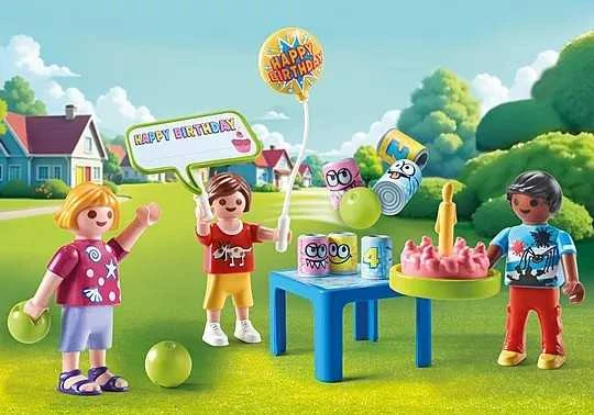 „Playmobil“ dovanų rinkiniai 71968 Gimtadienio šventė vaikams