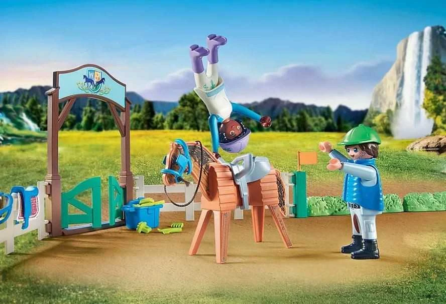 Playmobil Horses of Waterfall 71637 Šiuolaikinė jojimo arena
