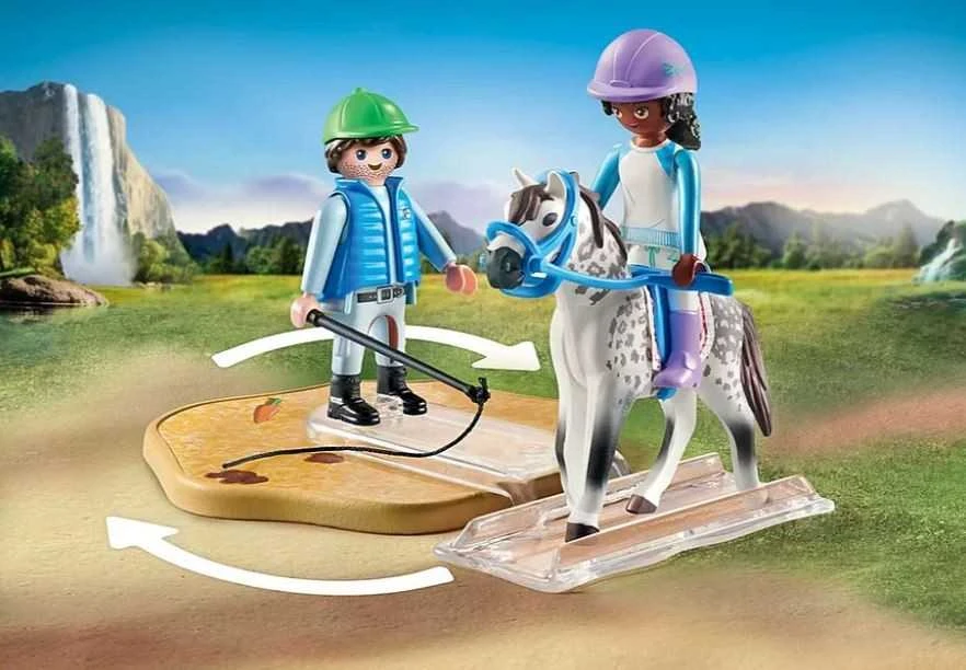 Playmobil Horses of Waterfall 71637 Šiuolaikinė jojimo arena