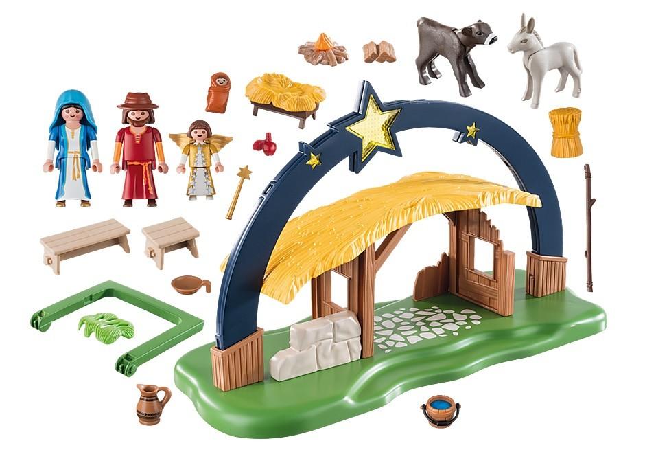 „Playmobil Christmas 9494“ prakartėlė su lemputėmis