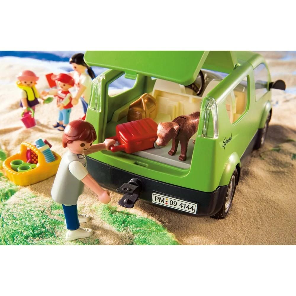 Žaislų rinkinys - Playmobil 4144 Šeimos furgonas su valties priekaba (Playmobil, furgonas, priekaba, valtis)
