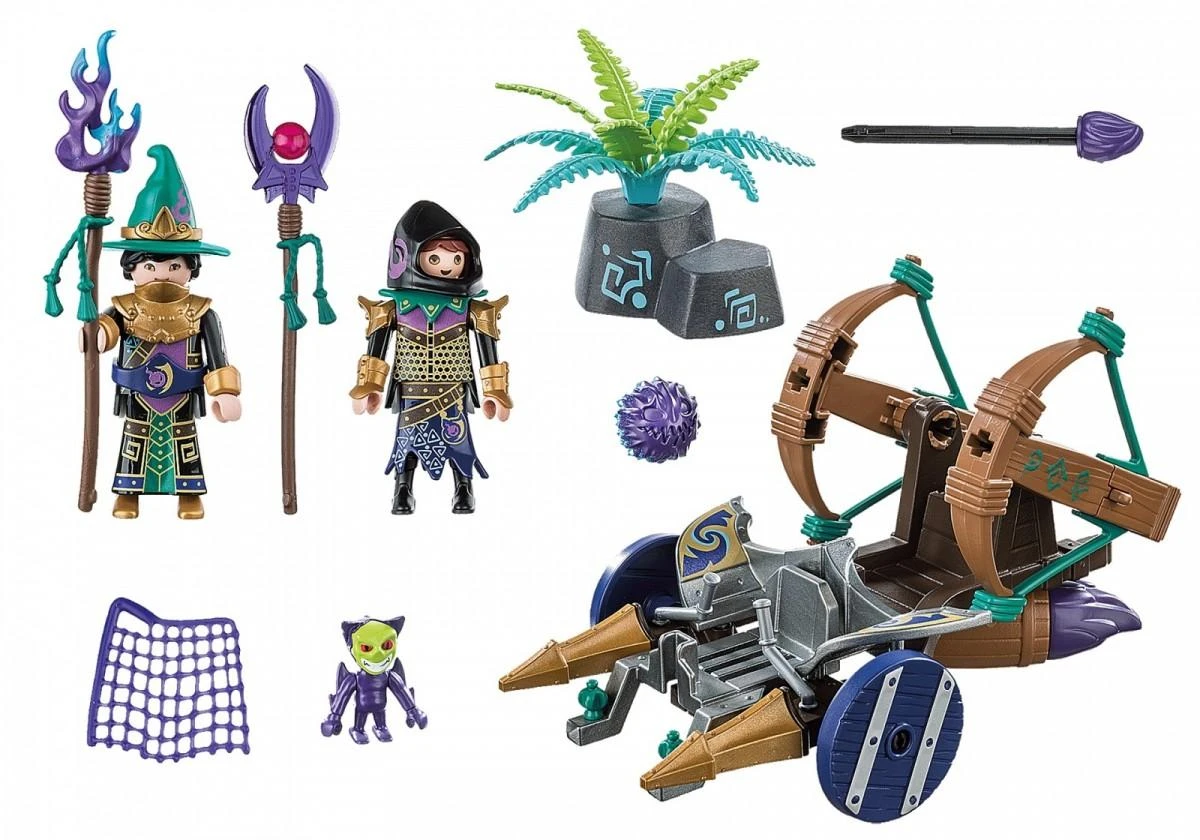 Playmobil Novelmore Violet Vale - Važiuoklė Do Łapania Demonów (70748)