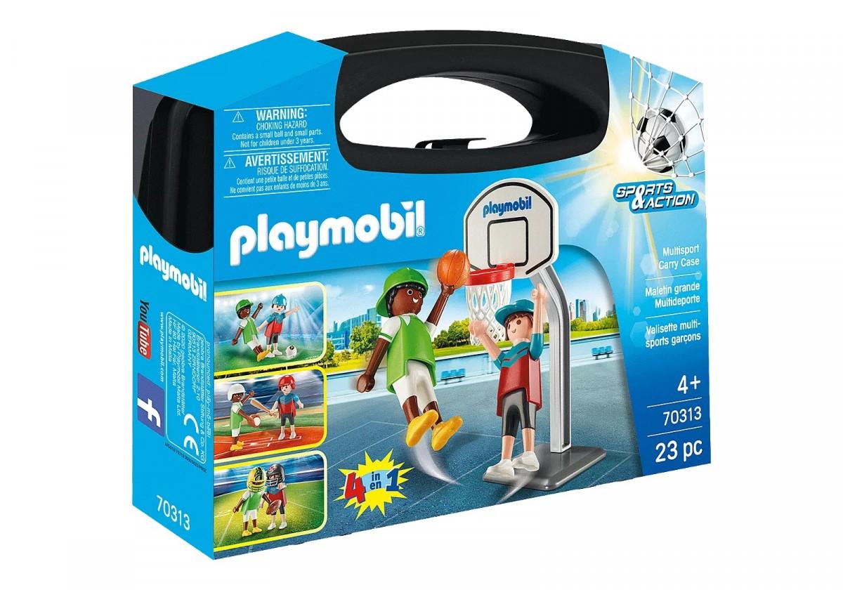 70313 PLAYMOBIL® Sports Action Multisport dėžė 4in1