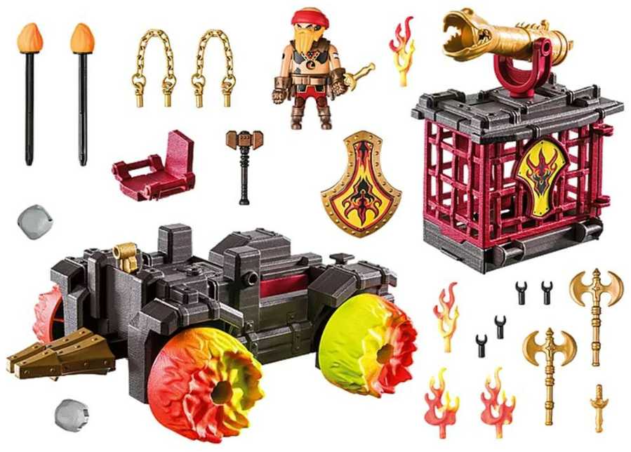 Playmobil Novelmore 71299 Burnham Raiders – ugninė kovinė transporto priemonė