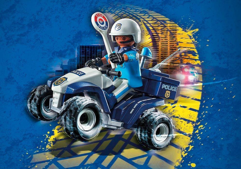 Konstruktorius Playmobil Police Speed Quad 71092