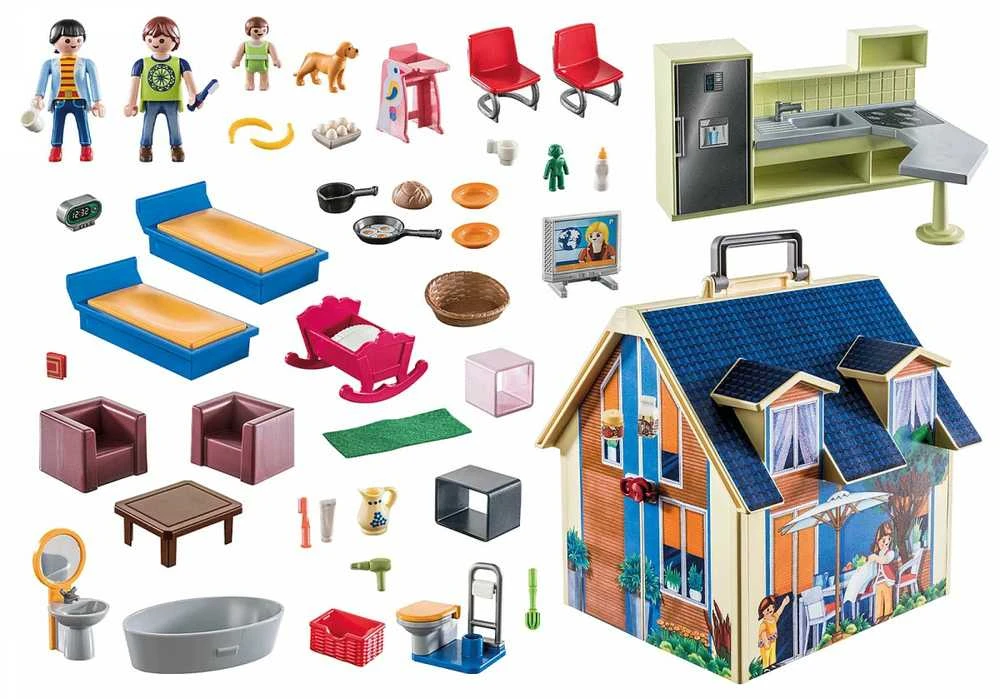 Playmobil Dollhouse 70985 Nešiojamas lėlių namelis