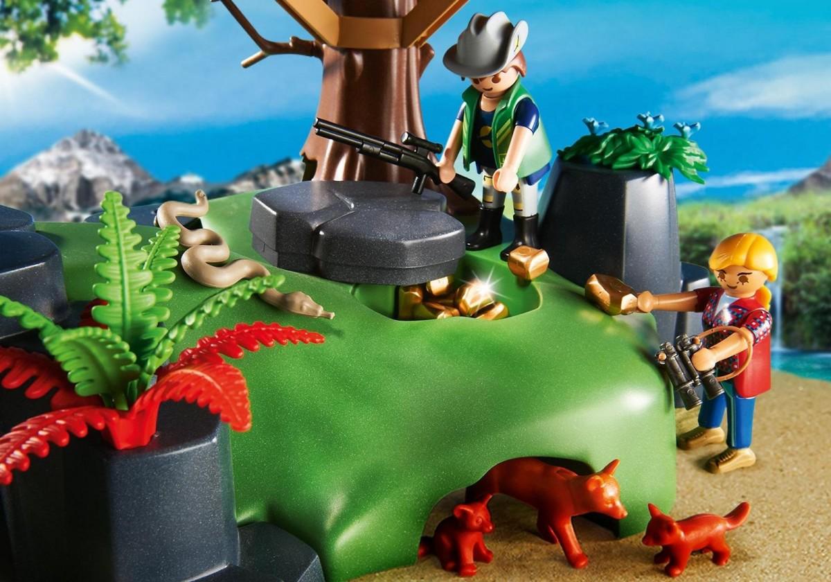 „Playmobil Wildlife“ 5557 namelio medyje nuotykis