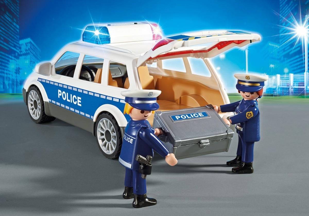PLAYMOBIL CITY ACTION Policijos automobilis su šviesomis ir garsais, 6920