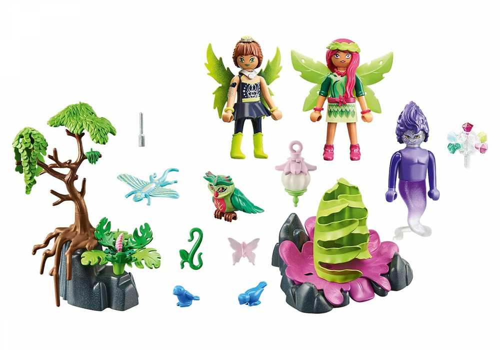 PLAYMOBIL – 71215 – Ayuma – Stebuklingas spąstų augalas – 47 vnt. – Mišrus – 7 metų ir vyresni