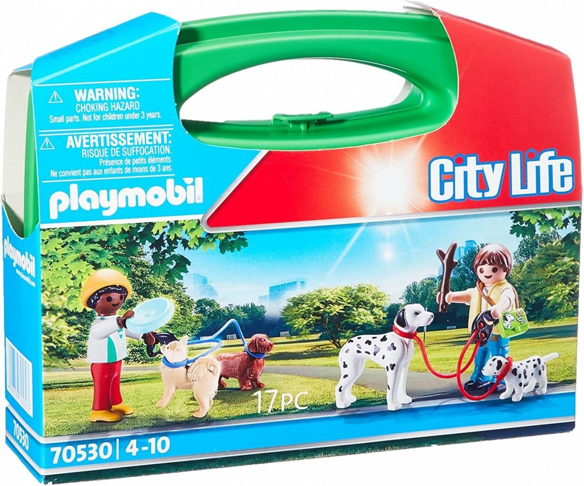 70530 PLAYMOBIL® City Life Šuniuko žaidimų krepšys