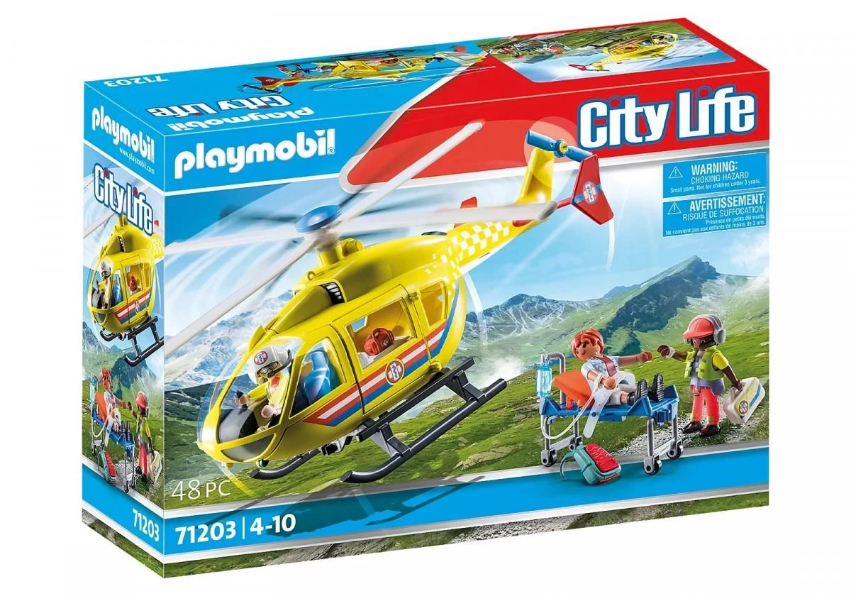 Playmobil City Life 71203 Gelbėjimo sraigtasparnis