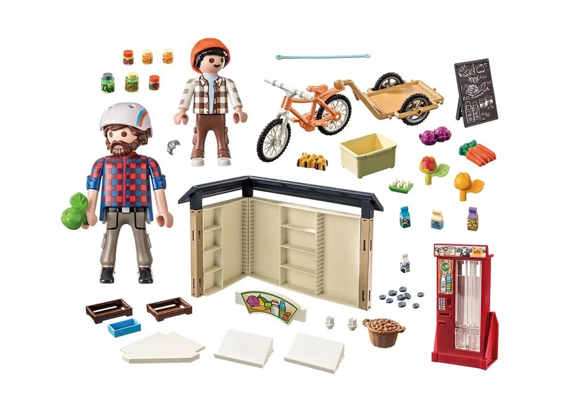 PLAYMOBIL 24 valandas veikianti ūkio parduotuvė 71250