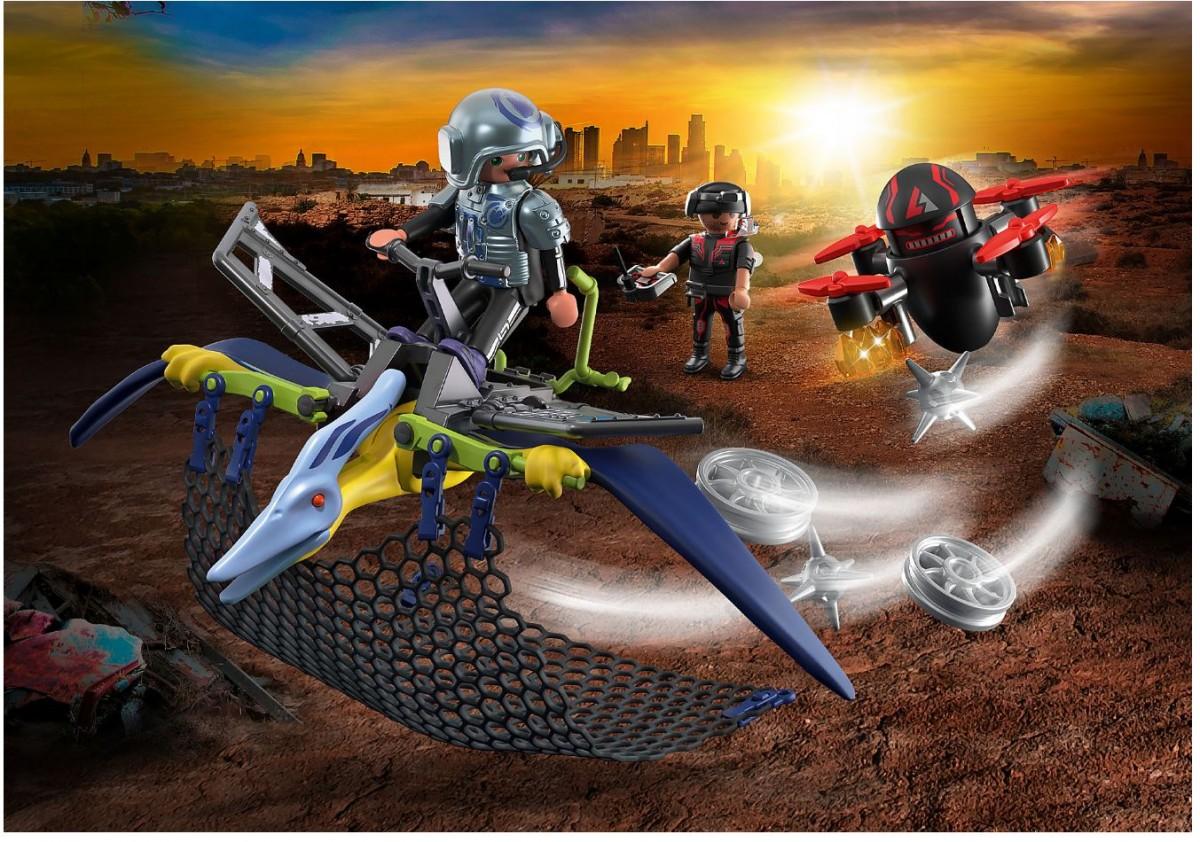 PLAYMOBIL 70628 Dinozaurų Pteranodono oro atakos dinozaurai