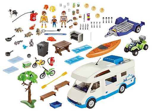 „Playmobil Family Fun 9318“ kemperio kelionė