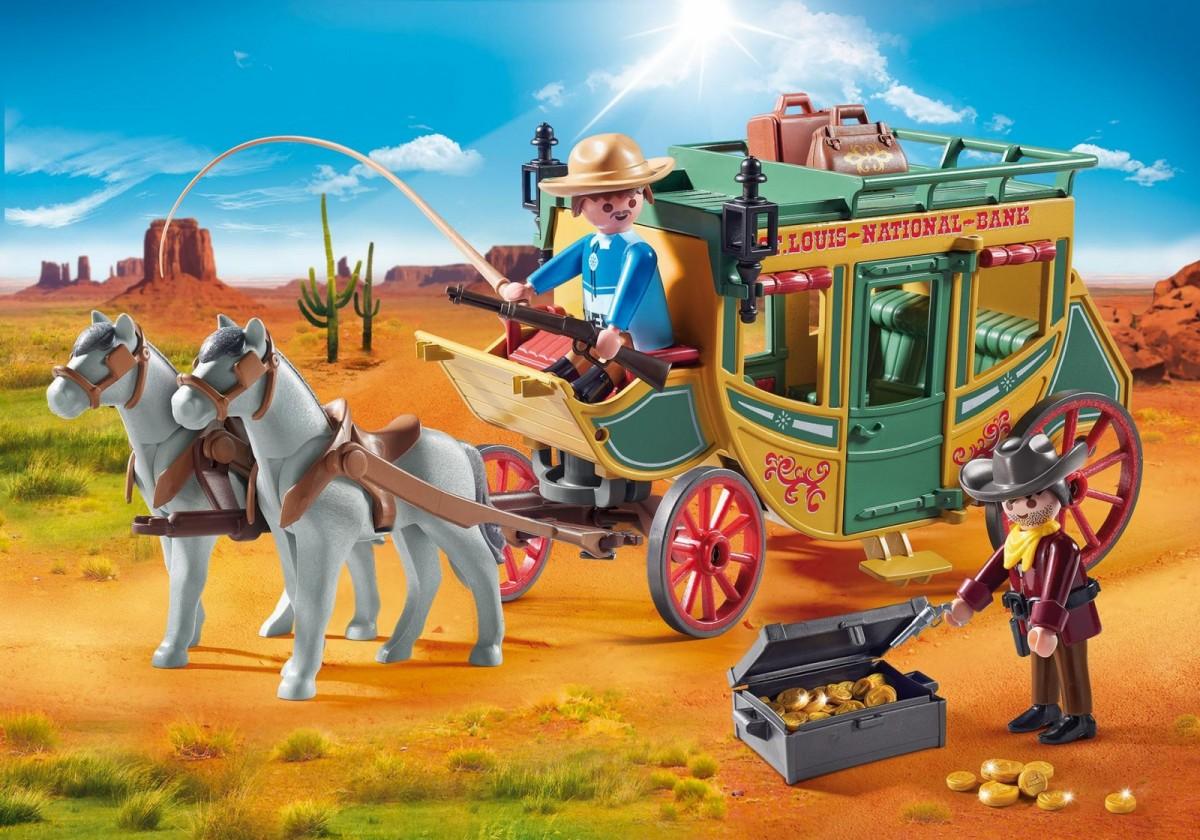 PLAYMOBIL WESTERN Karietos apiplėšimas, 70013