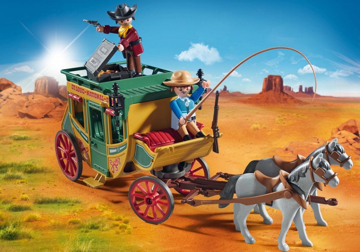 PLAYMOBIL WESTERN Karietos apiplėšimas, 70013