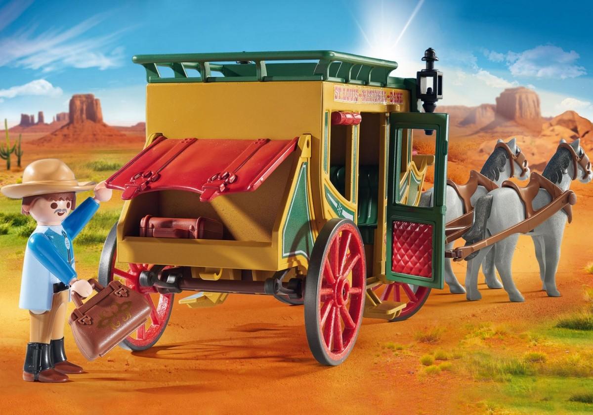 PLAYMOBIL WESTERN Karietos apiplėšimas, 70013