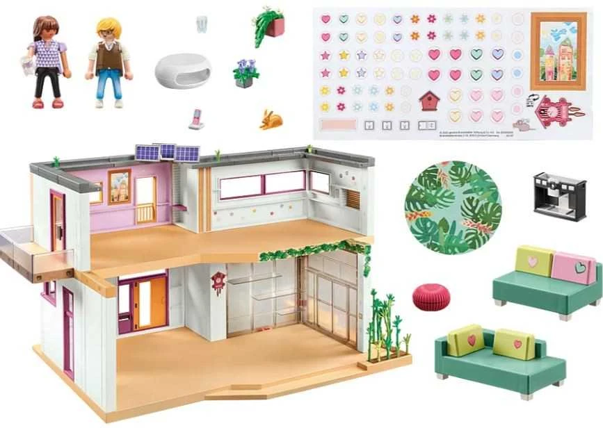 Playmobil My Life 71607 Namas su žiemos sodu