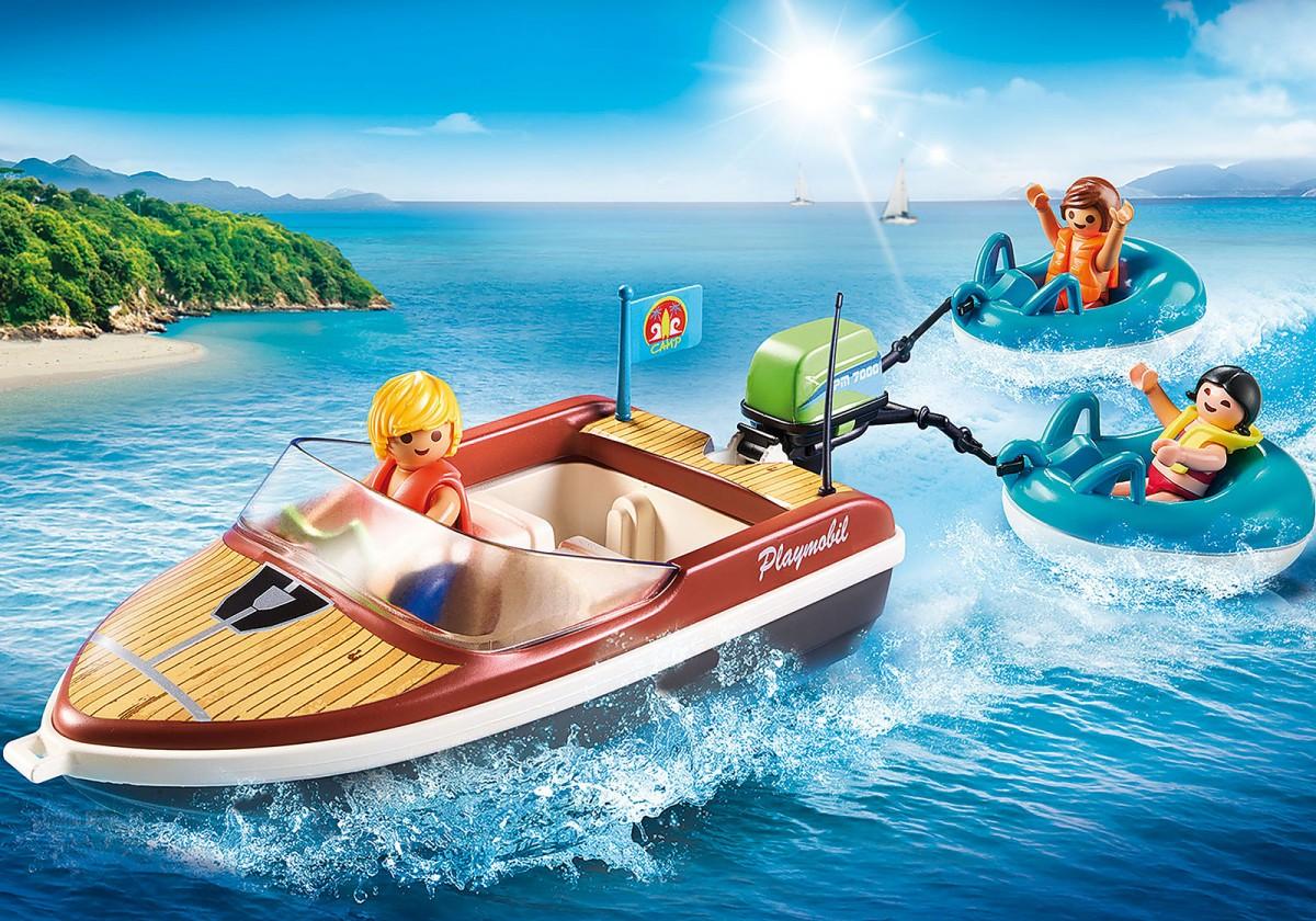 Playmobil 70091 Motorinė valtis su pontonais