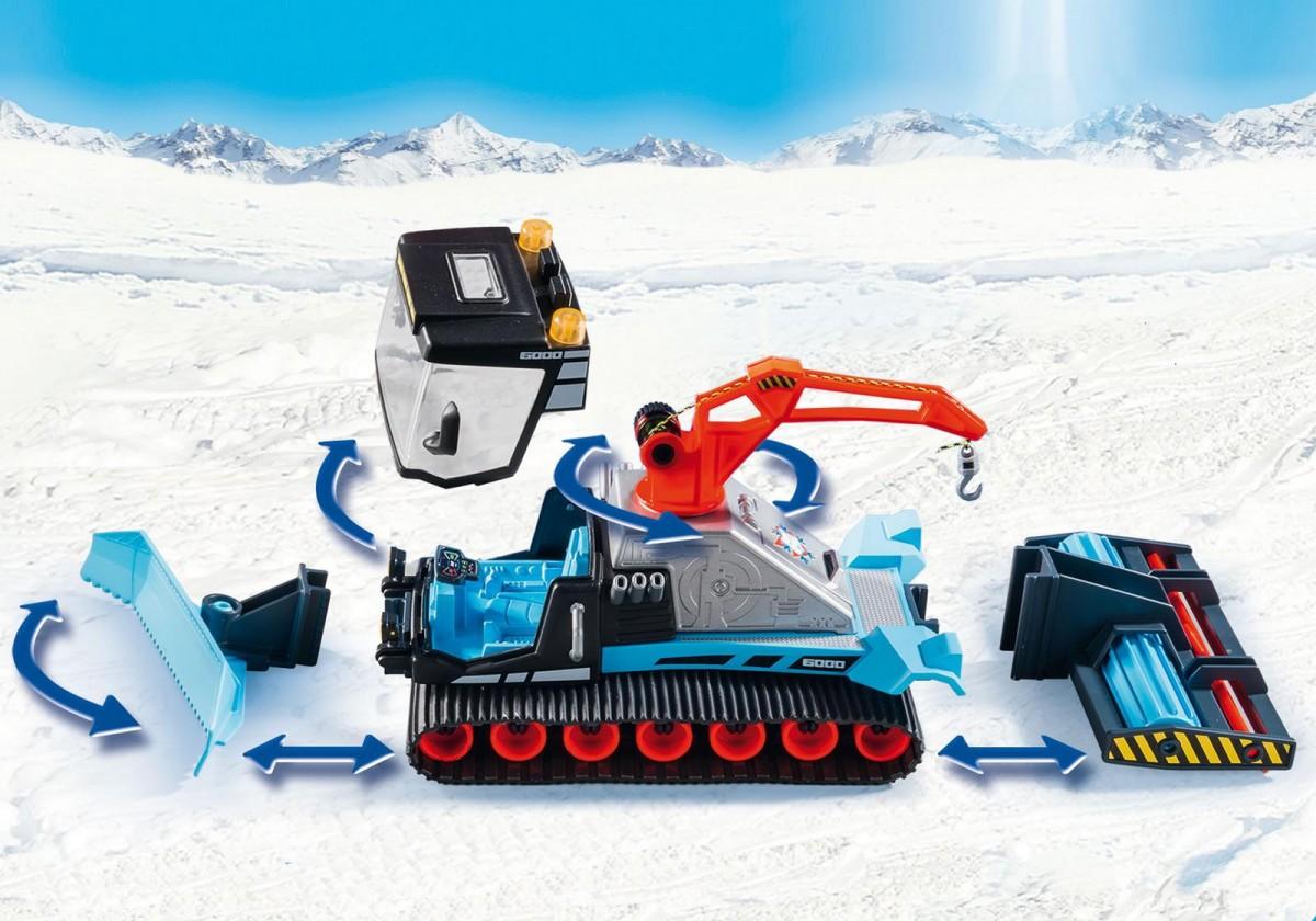 PLAYMOBIL FAMILY FUN Sniego valytuvas, 9500