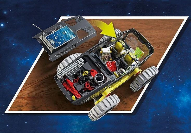 Žaislų Rinkinys - Playmobil 70888 Marsiečių Ekspedicija Su Transporto Priemonėmis, Astronautais, Kosmoso Tyrinėjimu, Daugiaspalvis
