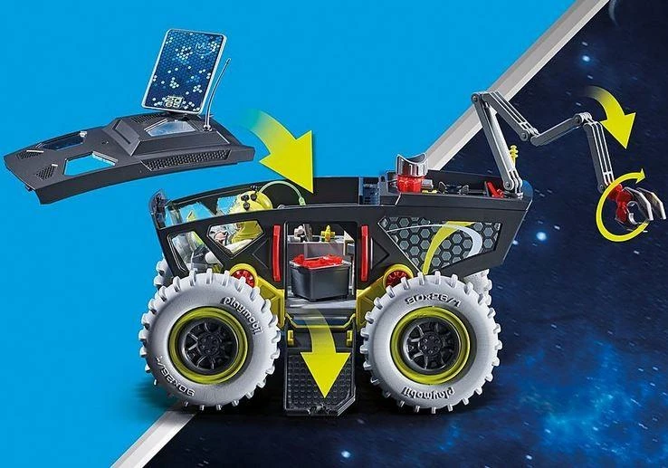 Žaislų Rinkinys - Playmobil 70888 Marsiečių Ekspedicija Su Transporto Priemonėmis, Astronautais, Kosmoso Tyrinėjimu, Daugiaspalvis