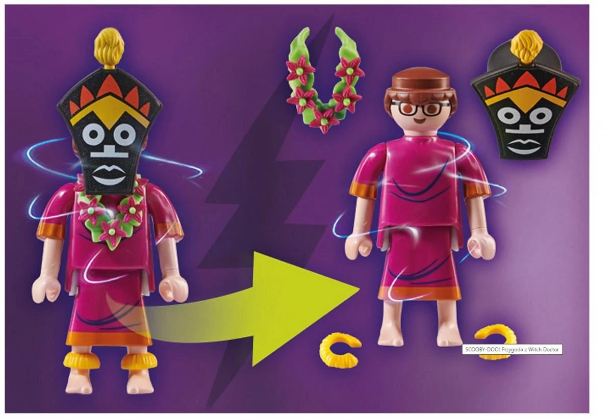 Playmobil 70707 SCOOBY-DOO BLOKAI! Nuotykis su daktaru ragana
