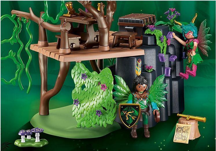 PLAYMOBIL - 70805 - AYUMA - Fėjų treniruočių stovyklos rinkinys su 2 figūrėlėmis ir gyvūnais