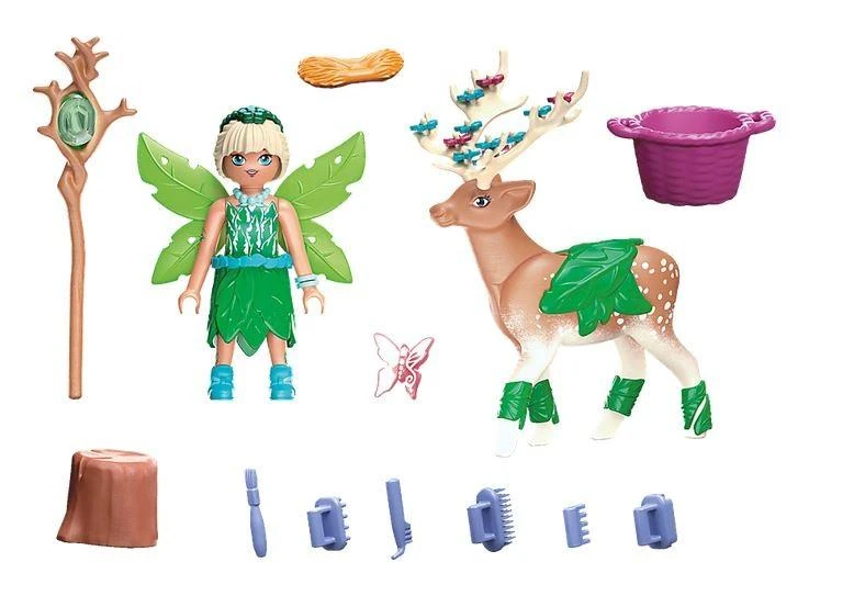 Playmobil Forest Fairy su paslaptingu gyvūnėliu 70806