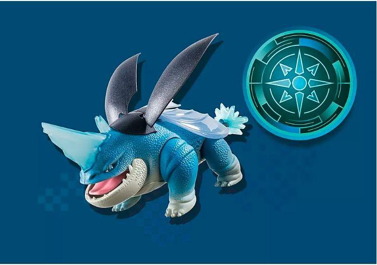 71082 PLAYMOBIL® Drakonai. Devyni karalysčių – Plowhorn ir D'Angelo