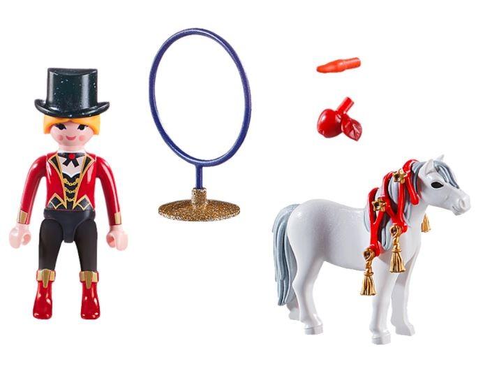 PLAYMOBIL - 70874 - Menininkas su poniu - Specialus plius personažas - Priedai - Vaikiškas žaislas