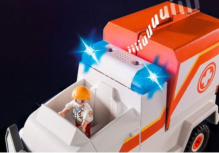 PLAYMOBIL - 70916 - ANTIS ON CALL - Greitosios pagalbos automobilis - Daugiaspalvis - Mišrus - 31 vnt.