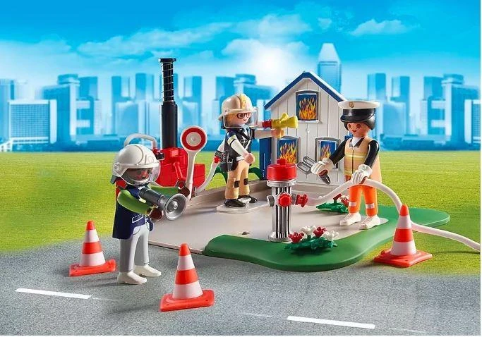 Playmobil My Figures gelbėjimo figūrėlės kaladėlėms 120 dalių ZA 5433