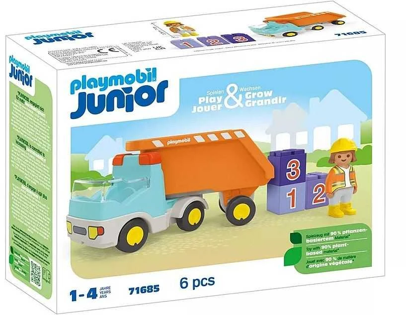 Playmobil Rinkinys su figurką Junior 71685 Wywrotka