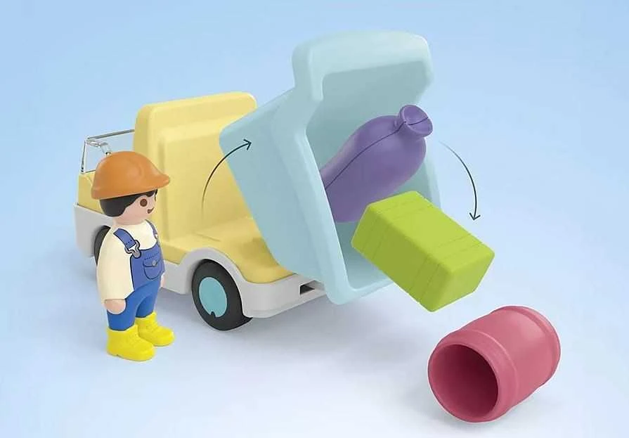 Playmobil - Junior Truck su garažu su rūšiavimo funkcija 71686