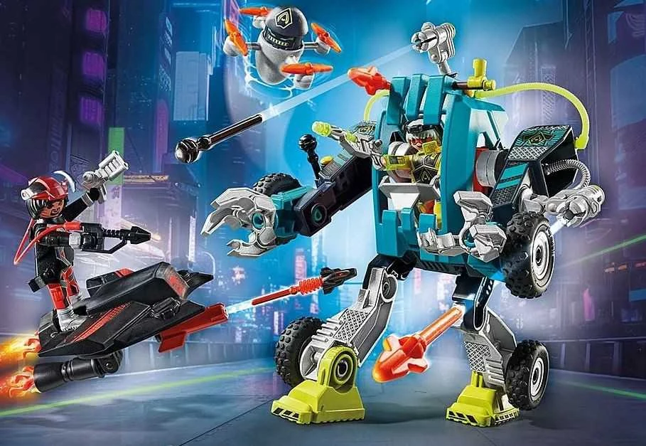 „Playmobil“ 96 dalių robotas prieš sklandytuvą 71578, ZA5993