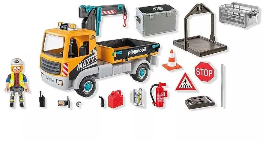 Playmobil Action Heroes 71750 Nuskendusi statybvietė su kranu